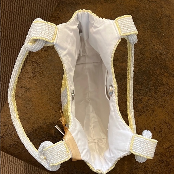 Made In India | Stripped Beaded Shoulder Bag - Picture 8 of 8